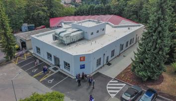 Nové infekční oddělení v Táboře: Pacienti se do moderní budovy přestěhují v září