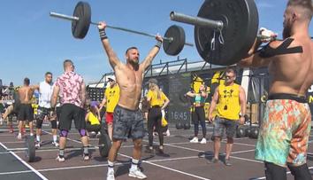 V Budějovicích začaly crossfitové Big Summer Games. Zúčastnil se i Procházka