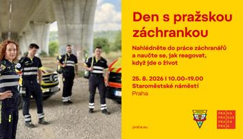 Zažijte unikátní Den s pražskou záchrankou