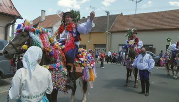 Ve Vlčnově se konala jízda králů. Lidový zvyk je součástí dědictví UNESCO