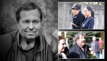 Loučení s Jiřím Pomejem (†54): Přišel Troška i manželka Andrea