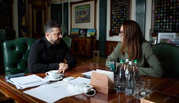 Zemětřesení v ukrajinské vládě. Zelenskyj náhle odvolal premiérku