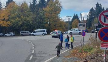 Policie rozdávala pokuty na Šerlichu. Řidiči bránili otáčení autobusů
