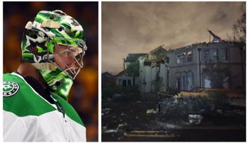 Hvězdu NHL vyhnalo z domu tornádo! Schovali jsme se v koupelně, vypráví