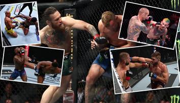 UFC knokauty roku: Podívejte se na údery, které znamenaly vítězství
