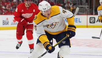 Hráč NHL ukázal tvář po zásahu bruslí. Milimetry ho dělily od tragédie