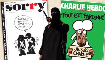 Český časopis si utahuje z islámu. Dopadne jako Charlie Hebdo?