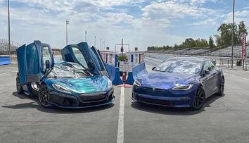 Tesla vs. Rimac: Závod nejrychlejších elektromobilů. Který z nich je králem?
