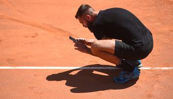 Pokutu klidně zaplatím, pronesl Paire a vytáhl při hře mobil