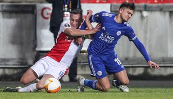 Slavia se proti Leicesteru neprosadila, zápas skončil bez branek