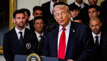 Nejzvláštnější návštěva v Bílém domě? Trump pozval Messiho, ale mluvil o Íránu