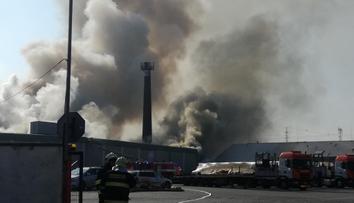 Požár v Mochově uhasili po dvou dnech! Škoda bude až 100 milionů