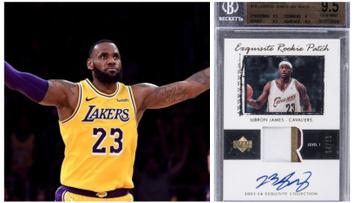 Nejdražší je LeBron! Jeho kartička se prodala za rekordně vysokou sumu