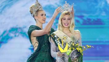 Nejkrásnější ženou planety je opět Češka. Miss Earth vyhrála Natálie Puškinová