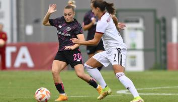 Sparťanky proti AS Řím opět vedly, ale odváží si vysokou porážku. V LM končí