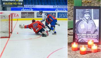Finále hokejbalové extraligy: Hrálo se za zesnulého mistra světa!