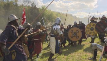 U Libušína řinčely meče. Střetla se vojska, která se historicky nemohla potkat