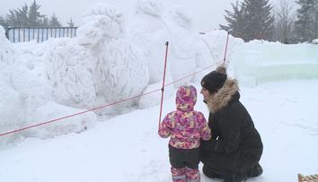 Tradiční výstava ledových soch proběhne, musí ale být pod širým nebem