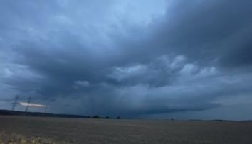 Poslední letní bouřky tohoto roku. Proháněly se hlavně na Moravě