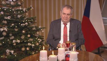 Sbohem a šáteček, rozloučil se Zeman. Podpořil pomoc Ukrajině