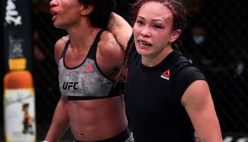 UFC galavečer ovládly dámy! Po pěti kolech se radovala Watersonová