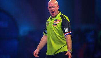 I mistr tesař se někdy utne. Van Gerwen předvedl šílenou minelu