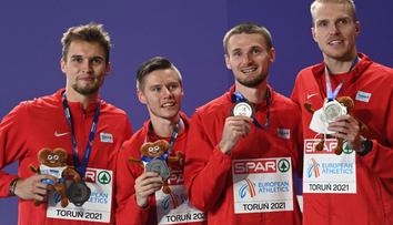 Fantastický úspěch české štafety. Maslák a spol. mají z HME stříbro