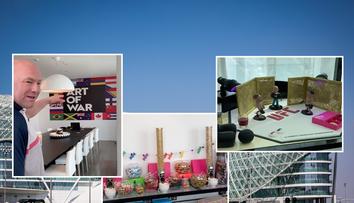 Šéf UFC ukázal apartmán v Abú Zabí. Je obklopen luxusem i sladkostmi