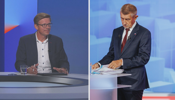 Babiš v debatě prohlásil, že ministr dopravy zmizel. Divil se Fiala i Kupka