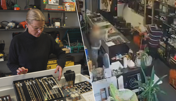 VIDEO: Odvážná prodavačka se postavila lupičovi. Se slzami v očích utíkal pryč