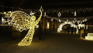 Světelný park po roce opět v Ostravě. Každý den se tu rozsvítí tisíce žárovek