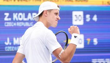 Menšík bude poprvé na grandslamu. US Open vybojoval přes Koláře
