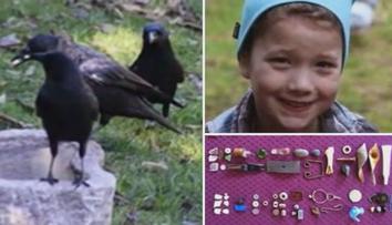 Jako Popelka: Gábinka (8) krmí vrány, ty jí za to nosí dárky! VIDEO