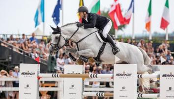 Opatrný vybojoval na parkurové Grand Prix v Praze stříbro, vyhrál Romp