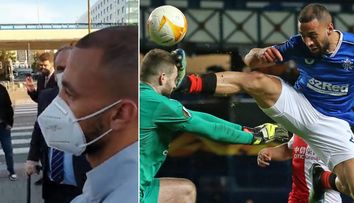 Přijel jsi zranit dalšího brankáře? Kemar Roofe byl na letišti slovně napaden