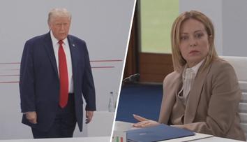 Trump se navezl do Meloniové. Italská premiérka si to nenechala líbit