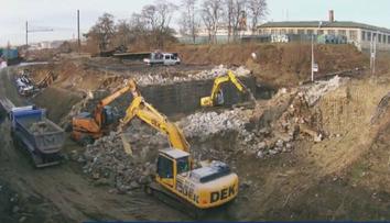 VIDEO: Praha demolovala staré mosty, práce trvaly několik dní
