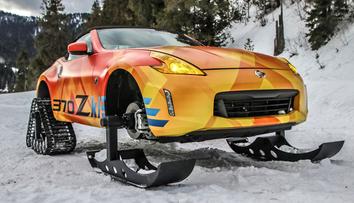 Sněžné monstrum: Nissan ukázal nadupanou hračku 370Zki