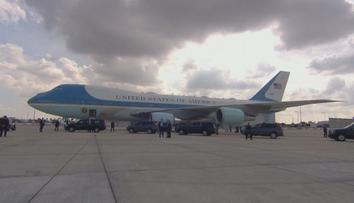 Drama při letu Trumpa do Evropy. Cizí letadlo ohrožovalo Air Force One