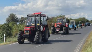 Nablýskané traktory zaplnily Sušany. Návštěvníci obdivovali těžké stroje