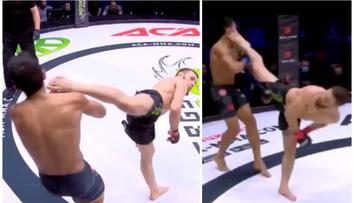 Knokaut jako z akčního filmu! UFC veterán trefil bradu kopem z otočky