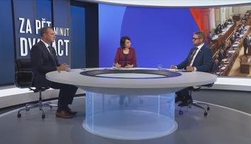 Napjaté chvíle ve studiu: Jste zločinci, pustil se Havel do Fialy. Ten mu to vrátil