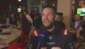 Vaclík na Watch Party fandil Patriots. Mám rád příběh Toma Bradyho, přiznal