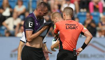 Za úder do rozkroku tvrdý trest pro Chorého. Ligový rekord ale nepřekonal