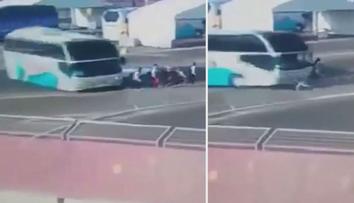 VIDEO: Autobus smetl mladé akvabely na Evropských hrách