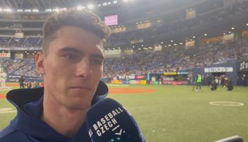 Českého nadhazovače při exhibici zradilo rameno. Top výkon, smutnil parťák Chlup