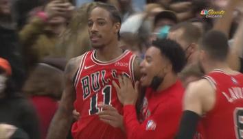 Fantastický DeRozan vstřelil další trojku s klaksonem a stanovil rekord NBA