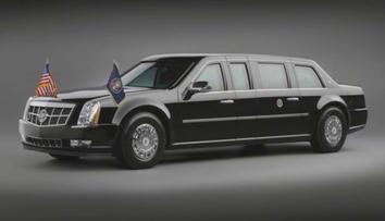 Trump vyzkoušel Bestii: Pancéřované auto má i zbraně!