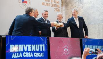 Prezident Pavel v Miláně: Pastrňák je bezprostřední! V sobotu podpoří další sportovce