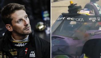 Grosjean opět v plamenech. Závodník havaroval v IndyCar